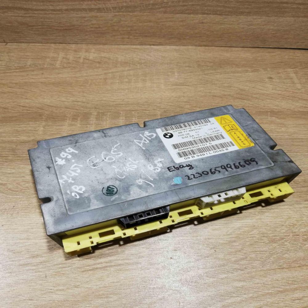 6933021   Airbag control unit/module BMW 7 E65 E66