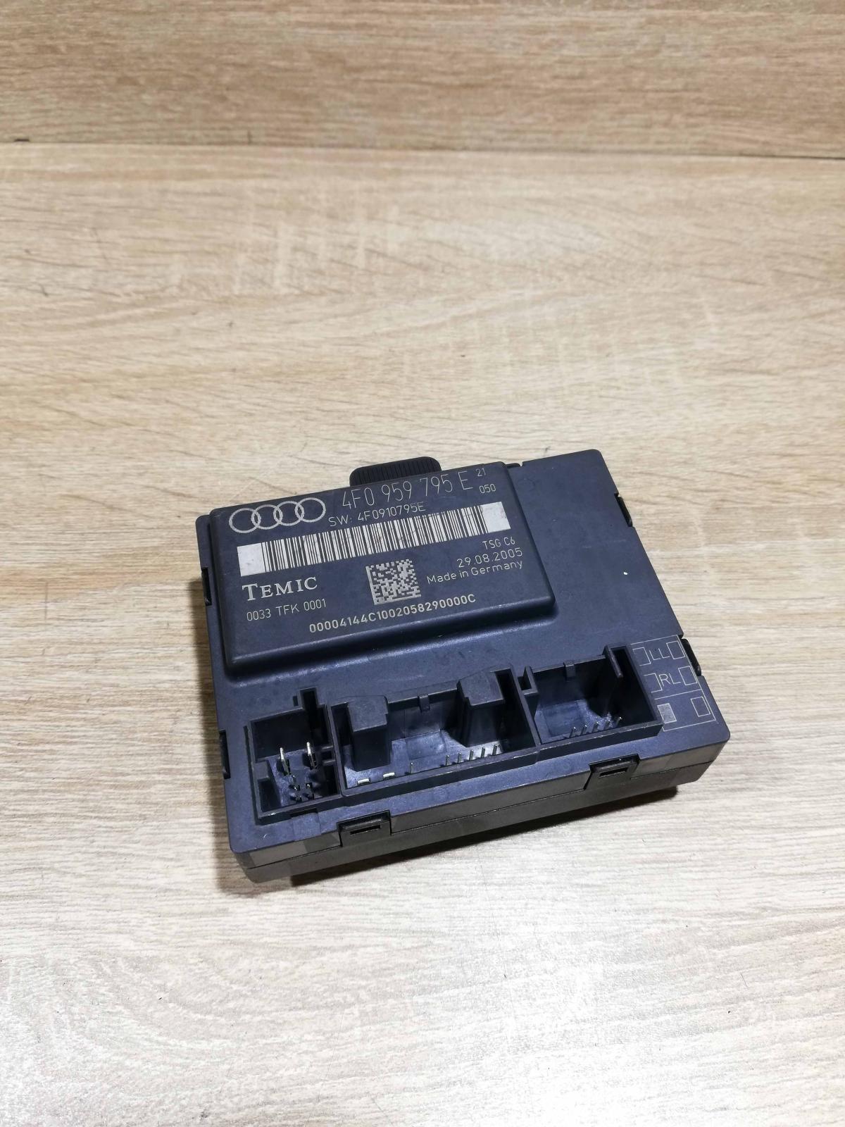 4F0959795E   Door control unit/module Audi A6 S6 C6 4F