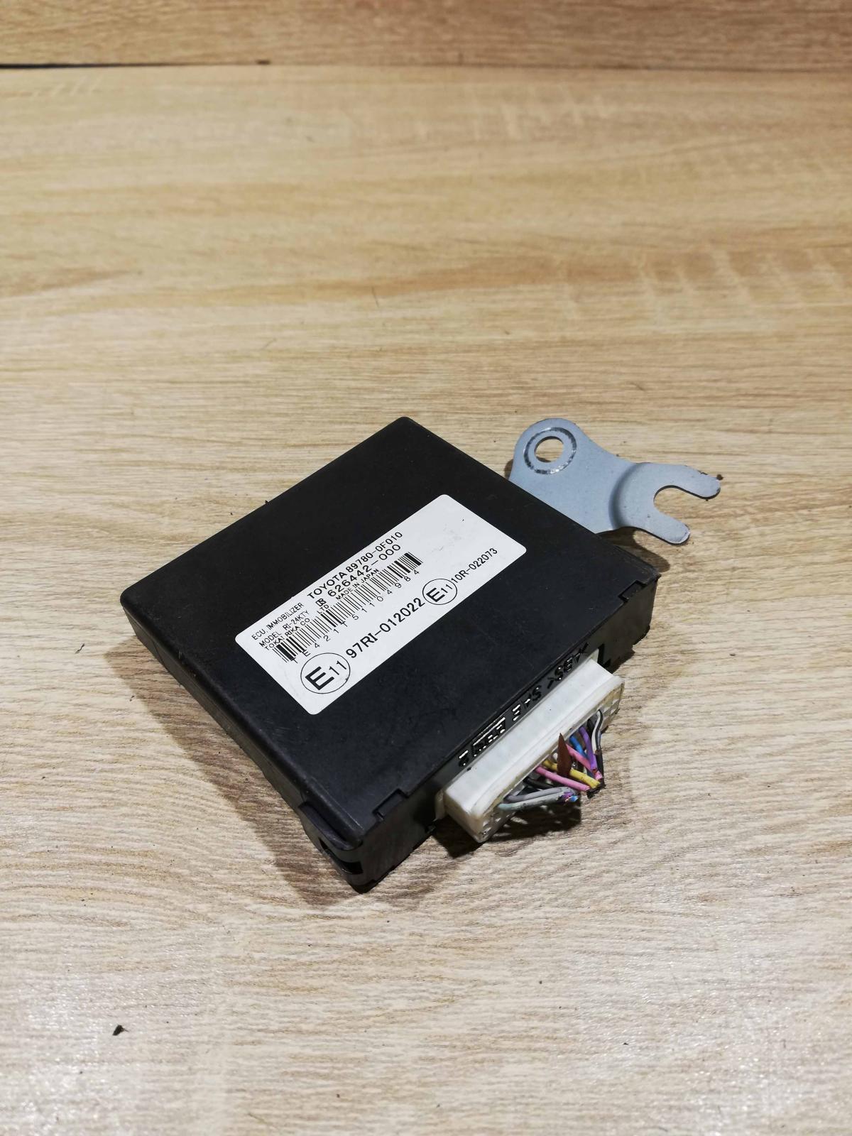 89780 0f010 626442 000 Unit Immobilizer control unit/module Toyota Corolla Verso