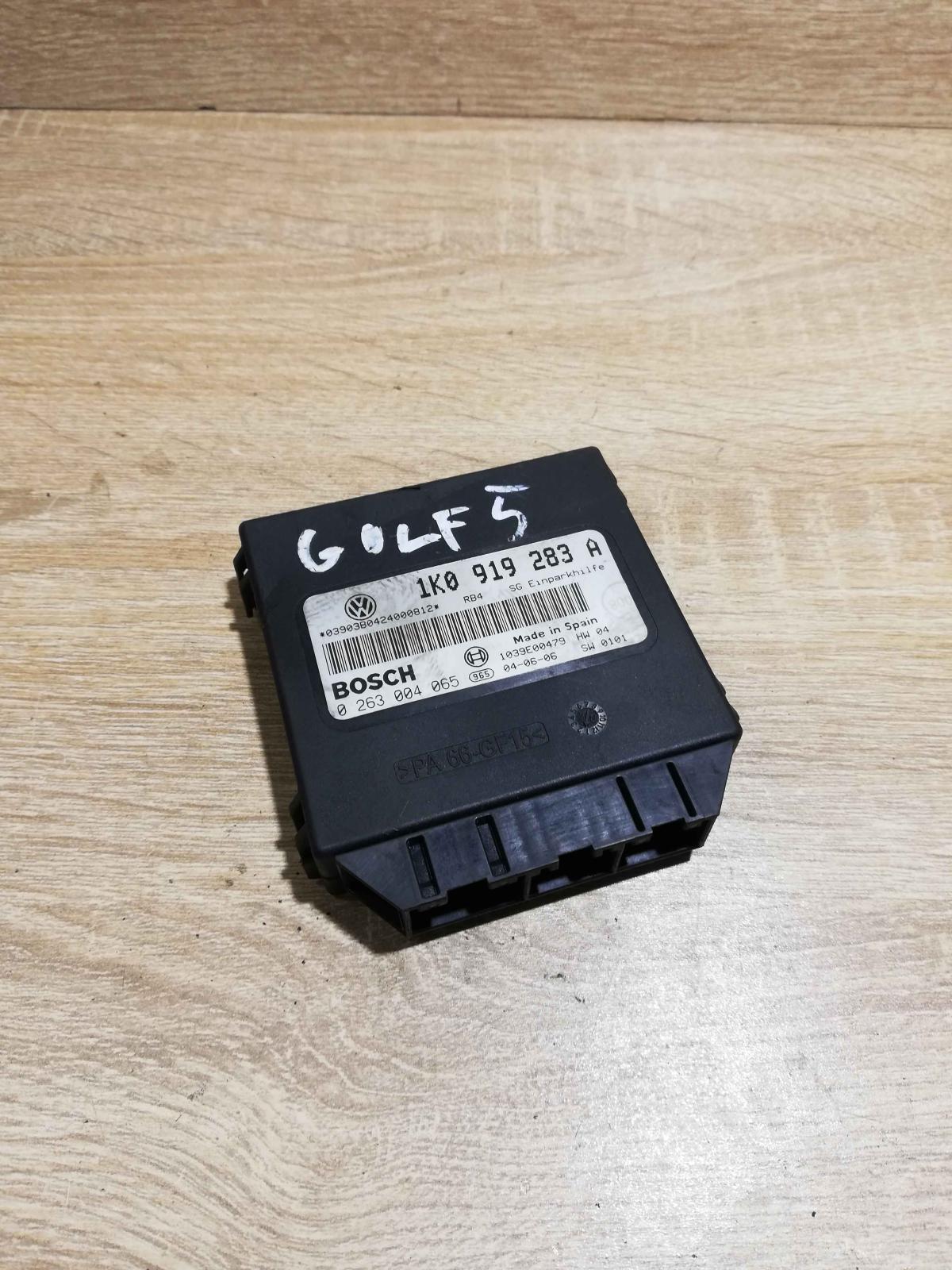 1K0919283A 0263004065 Park Parking PDC control unit/module Volkswagen Touran I