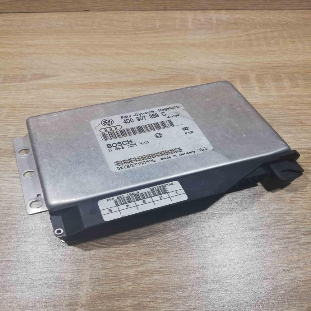 4D0907389C 0265109443  ESP (stability system) control unit Audi A8 S8 D2 4D