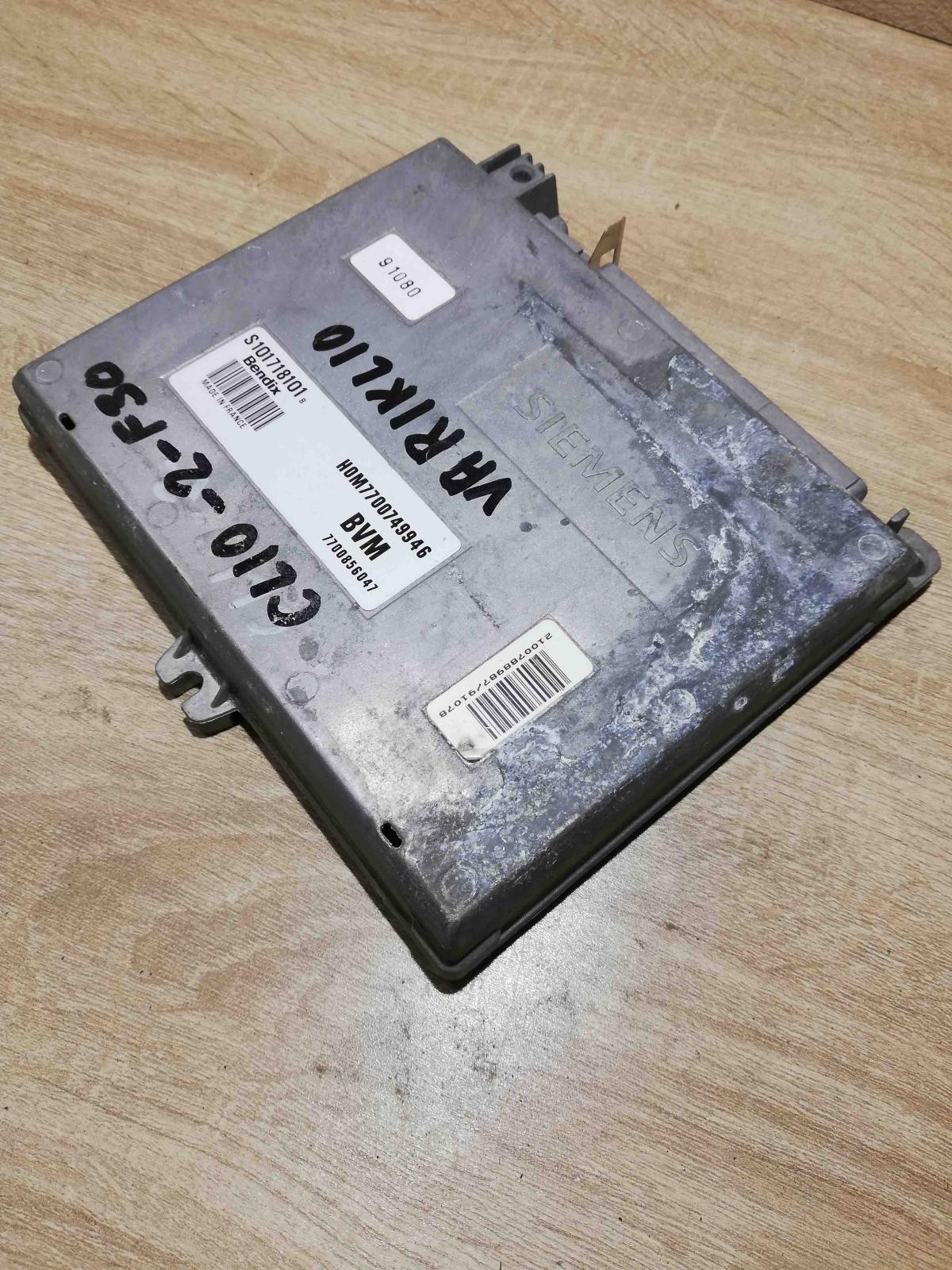 S101718101 HOM7700749946  Engine control unit/module ECU Renault Clio I