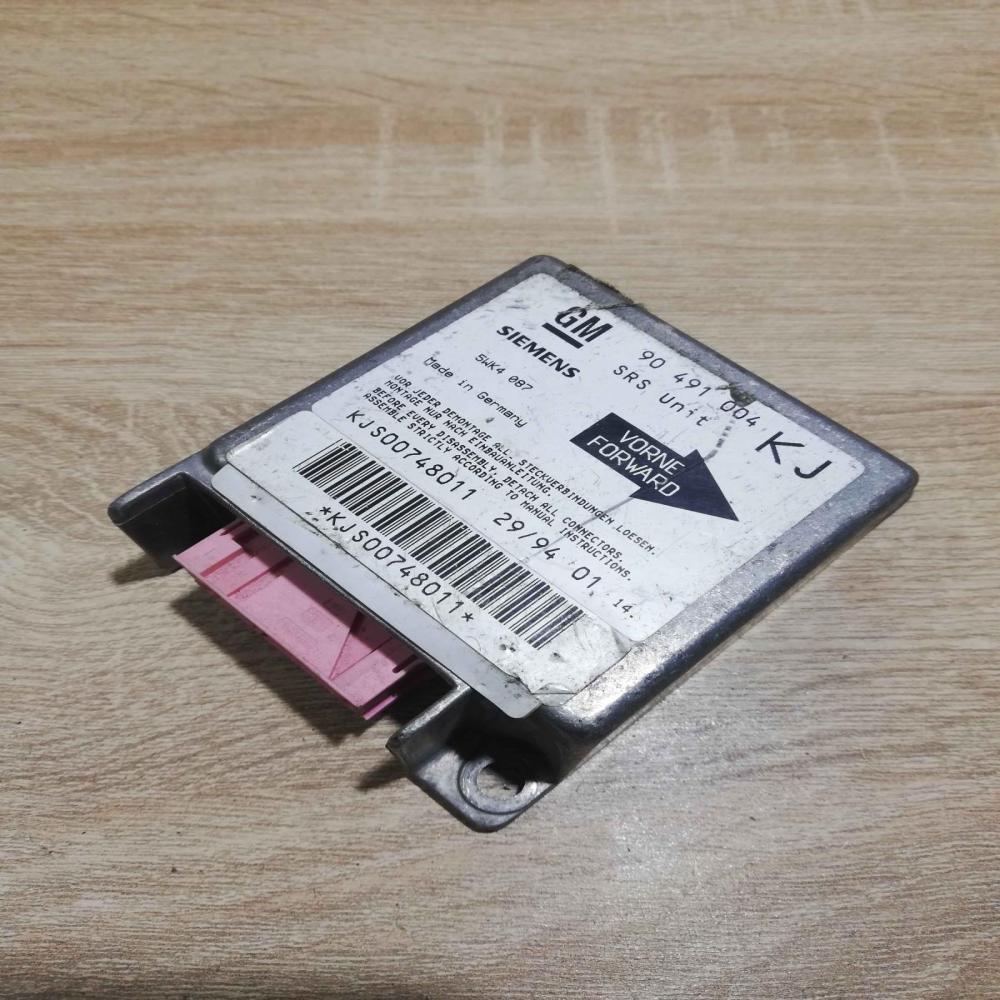 90491004 KJS00748011  Airbag control unit/module Opel Omega B1