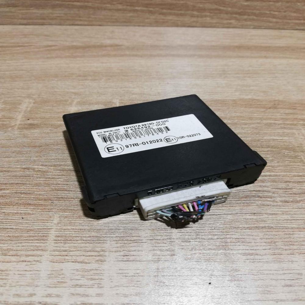 89780 0F020   Immobilizer control unit/module Toyota Corolla Verso AR10