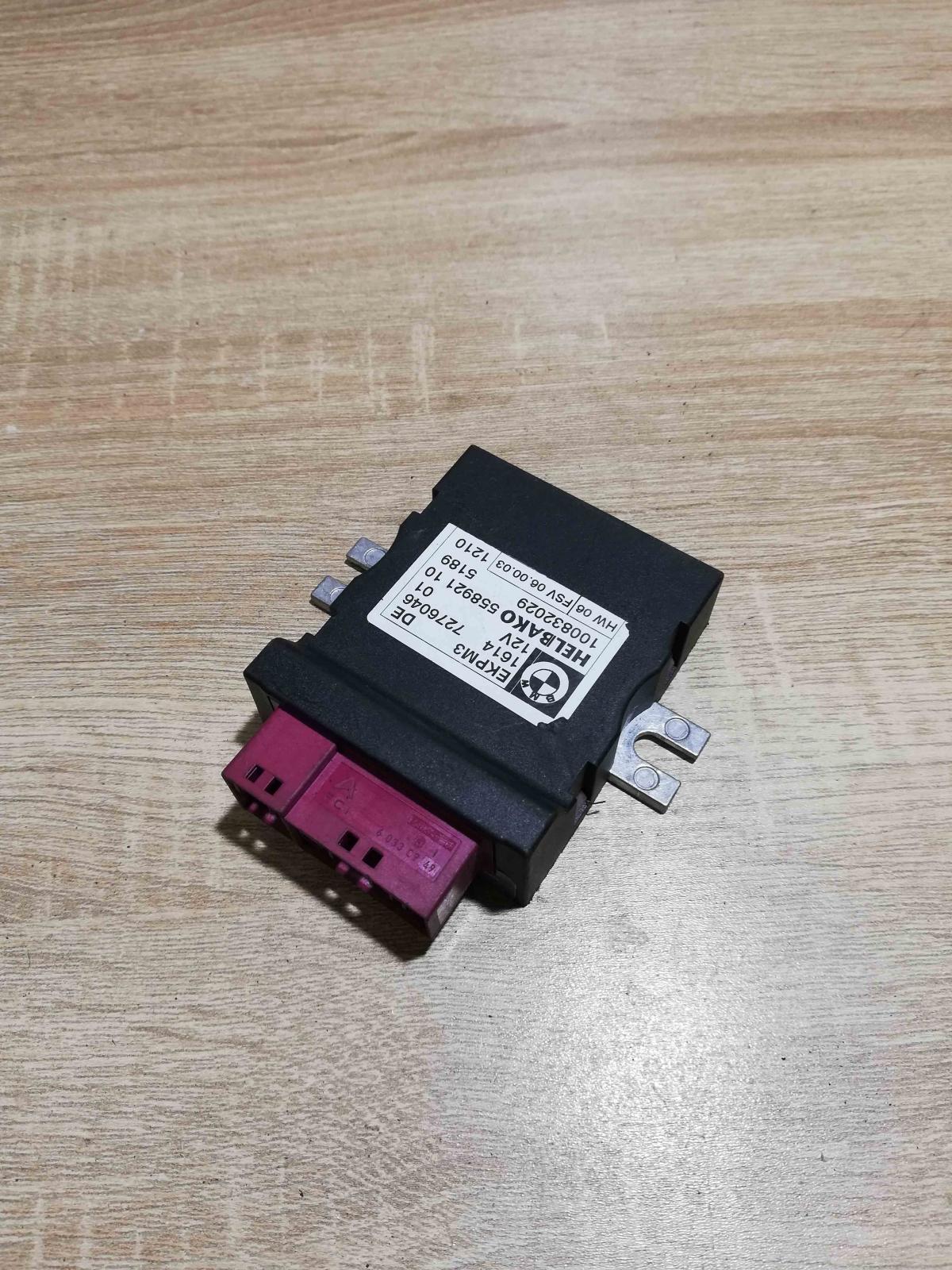 7276046 100832029  Fuel injection pump control unit/module BMW 5 E60 E61