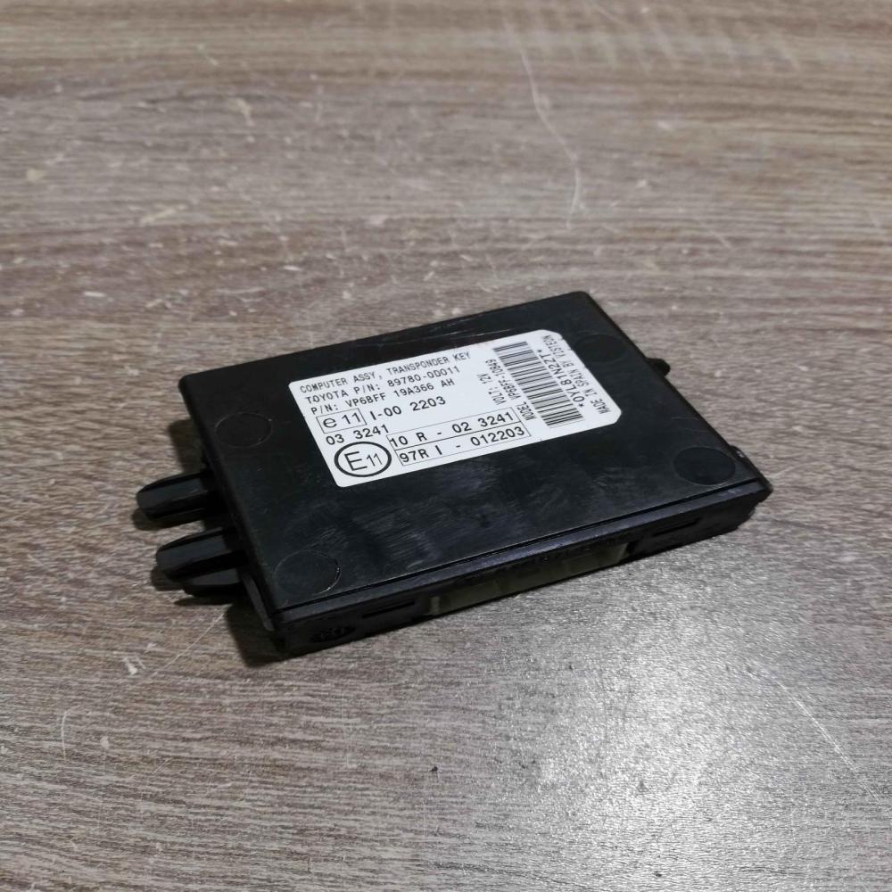 89780 0D011   Immobilizer control unit/module Toyota Yaris