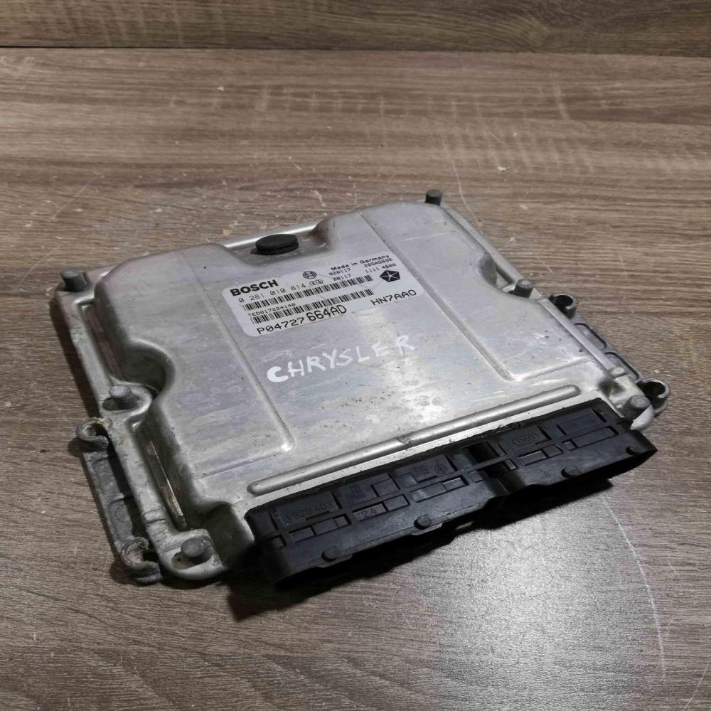 0281010814 P04727664AD  Engine control unit/module ECU Chrysler Voyager