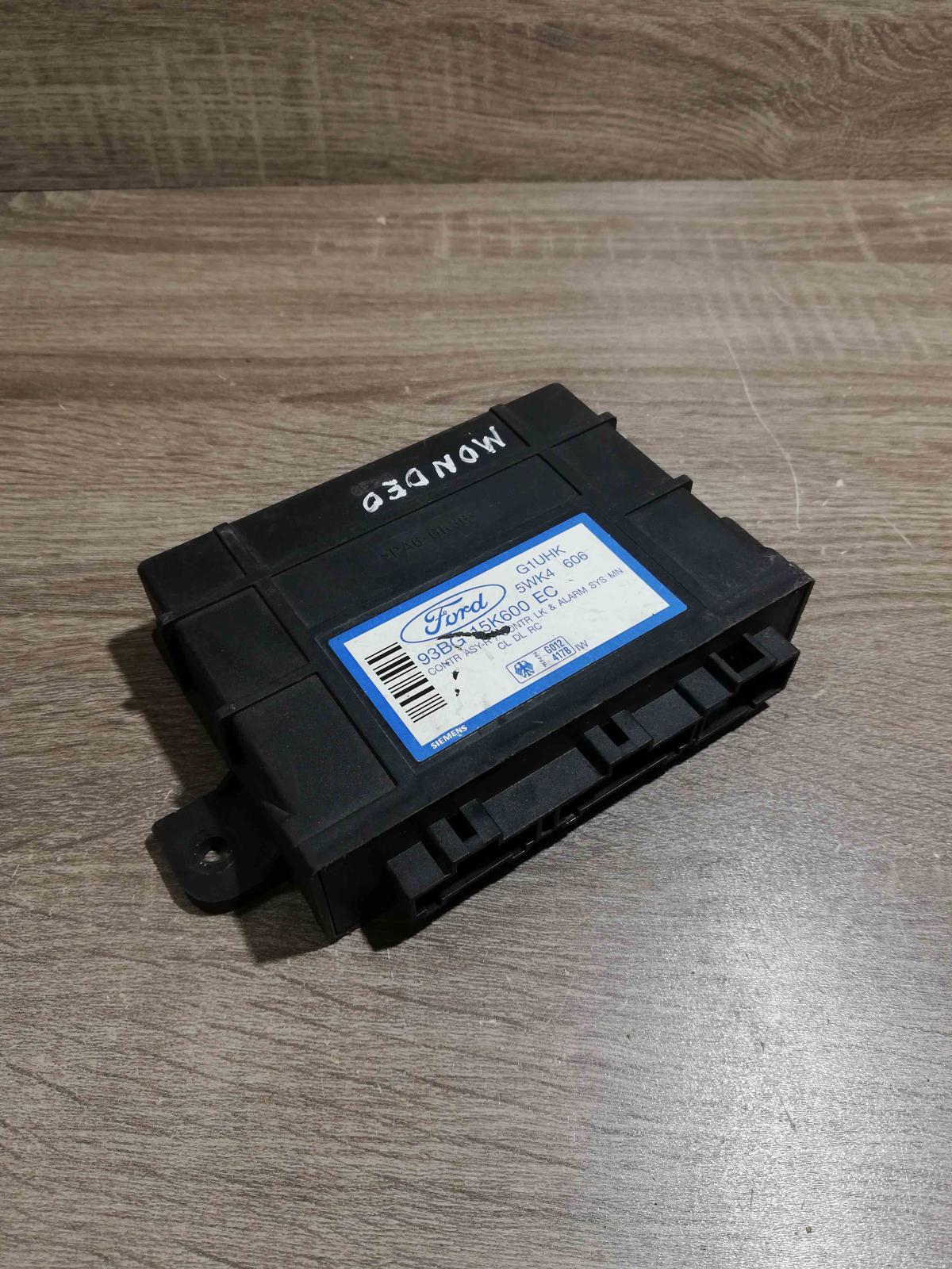 93BG 15K600 EC 5WK4606  Comfort/convenience module Ford Mondeo Mk III