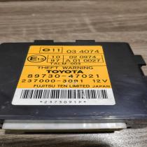 89730 47021 237000 3091  Alarm control unit/module Toyota Prius (XW20)