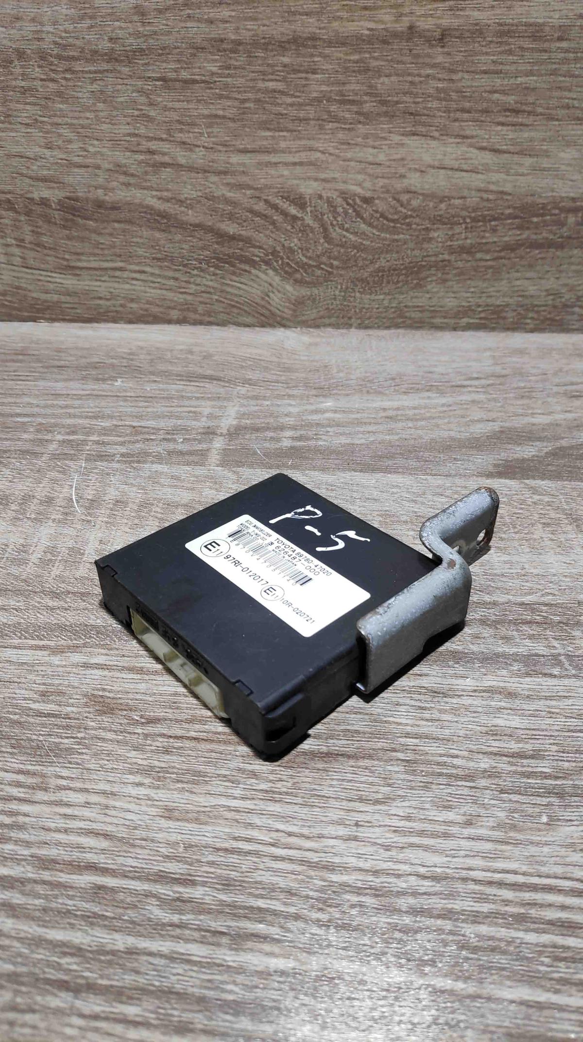 89780 47020 626487 000  Immobilizer control unit/module Toyota Prius (XW20)