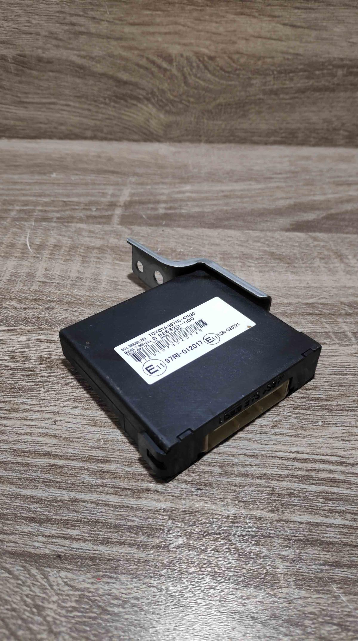 89780 47030 626820 000  Immobilizer control unit/module Toyota Prius (XW20)