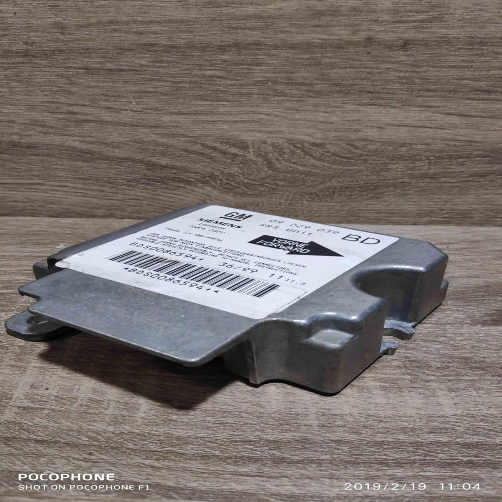 09229039bd 5wk42922  Airbag control unit/module Opel Vectra B