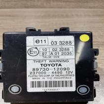 89730 12090 237000 4490  Alarm control unit/module Toyota Auris 150