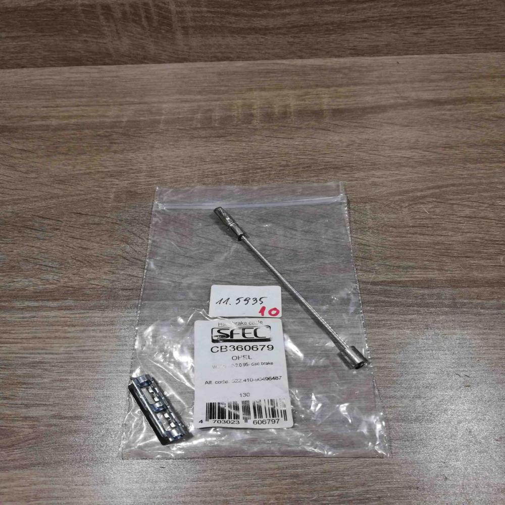 522 410 90496487 cb360679 Handbrake/parking brake wiring cable Opel Vectra B