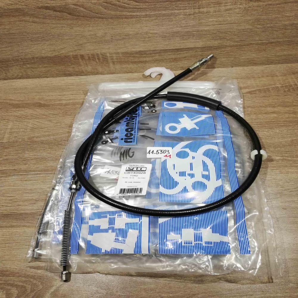 6944442 cb140928  Handbrake/parking brake wiring cable Ford Mondeo MK I