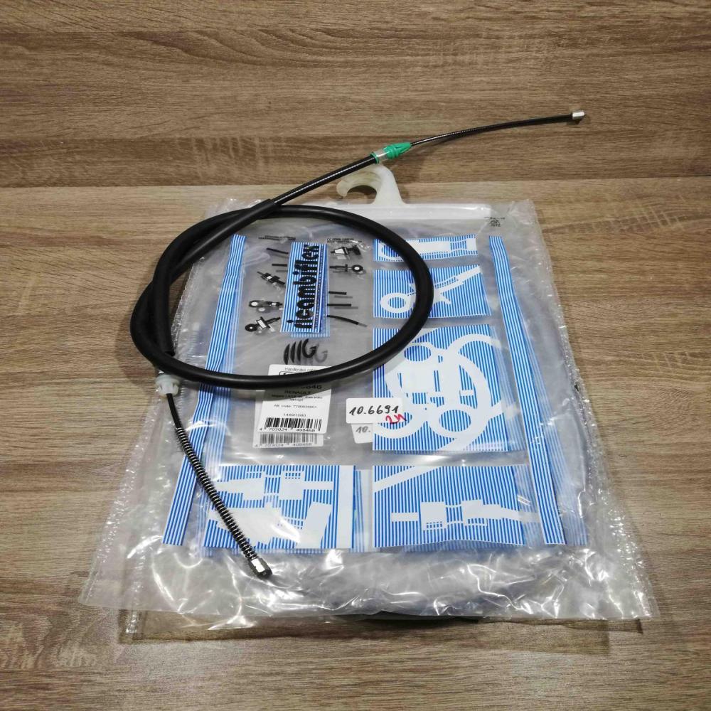 7700834651 cb440846  Handbrake/parking brake wiring cable Renault Megane I