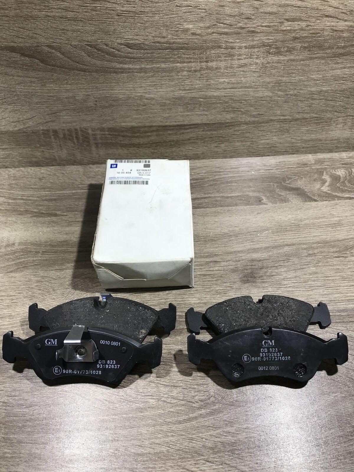 93192637 1605454  Brake pads (front) Opel Kadett E