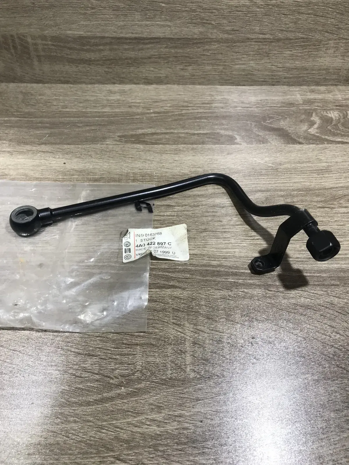 4a0422897c   Power steering hose/pipe/line Audi A6 S6 C4 4A