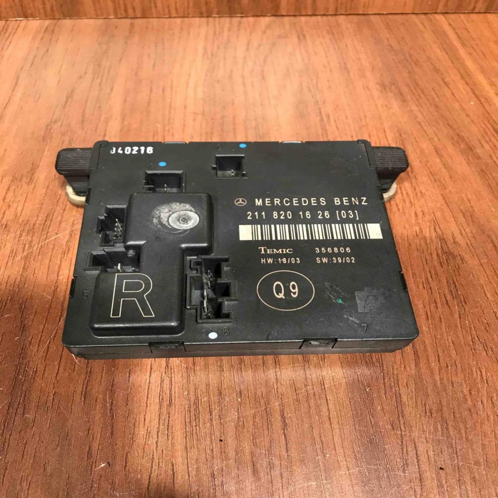 2118201626 356806  Comfort/convenience module Mercedes-Benz E W211