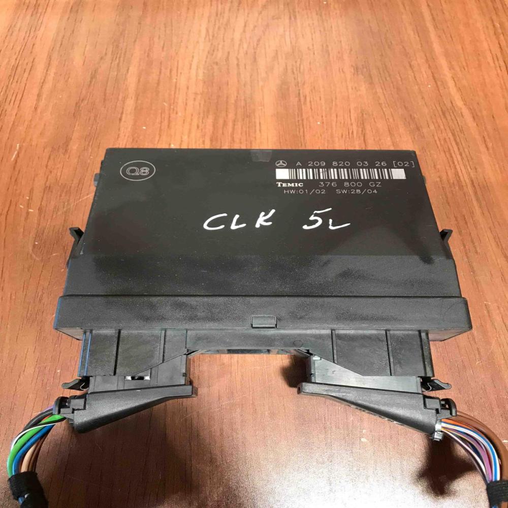 A2098200326 376800GZ  Comfort/convenience module Mercedes-Benz CLK A209 C209
