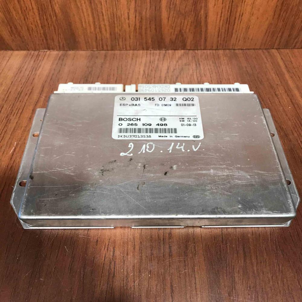 0315450732 0265109498  ESP (stability system) control unit Mercedes-Benz E W210
