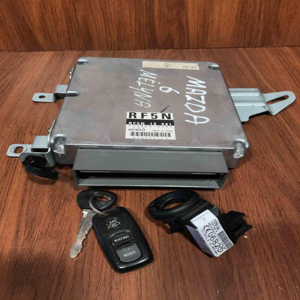 RF5N18881 275800-6241 GJ6A66938A Engine ECU kit and lock set Mazda 6