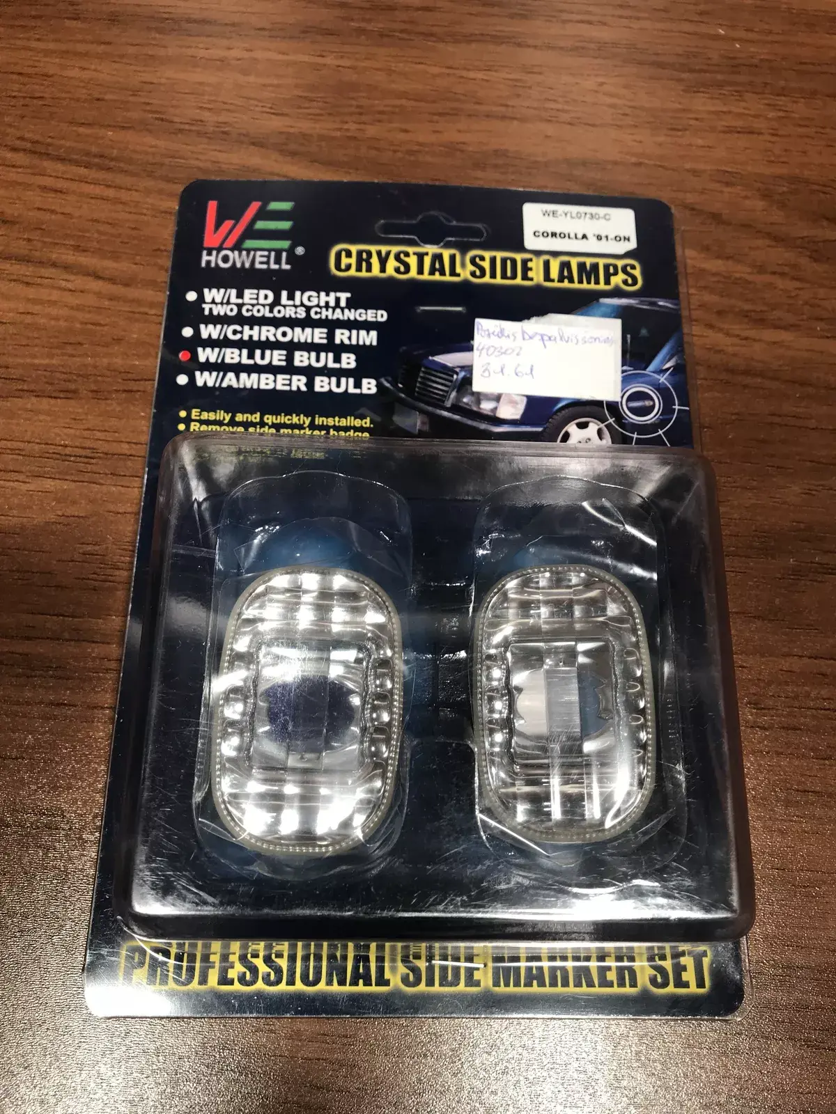 golf 3 crystal side lamps 92 93 94 95 96 97   Front fender indicator light Toyot