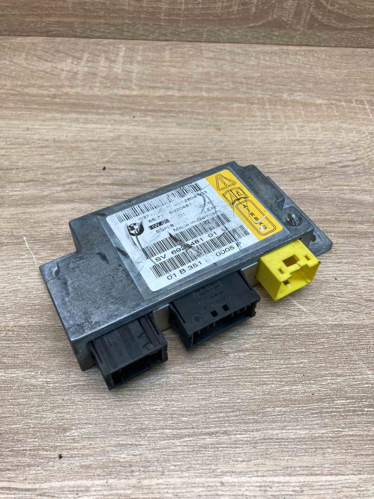 6920481   Airbag control unit/module BMW 7 E65 E66