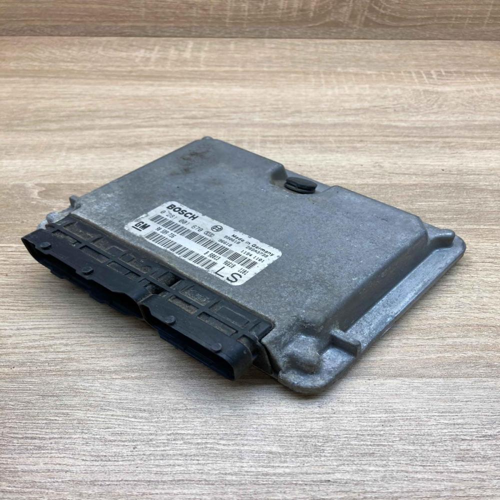 90589736 0281001670 GM Engine control unit/module ECU Opel Astra G