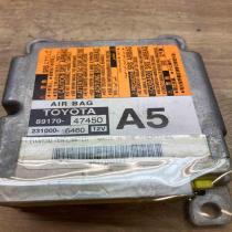 89170 47450 231000 6460 A5 Airbag control unit/module Toyota Prius (XW30)
