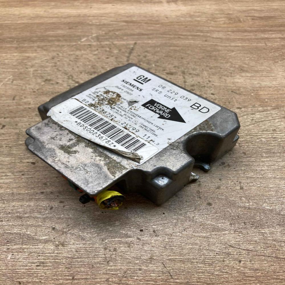 09229039 5WK42922  Airbag control unit/module Opel Vectra B