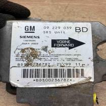 09229039 5WK42922  Airbag control unit/module Opel Vectra B
