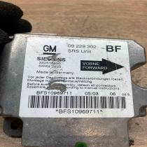 09229302 5WK42925 Used Airbag control unit/module Opel Astra G