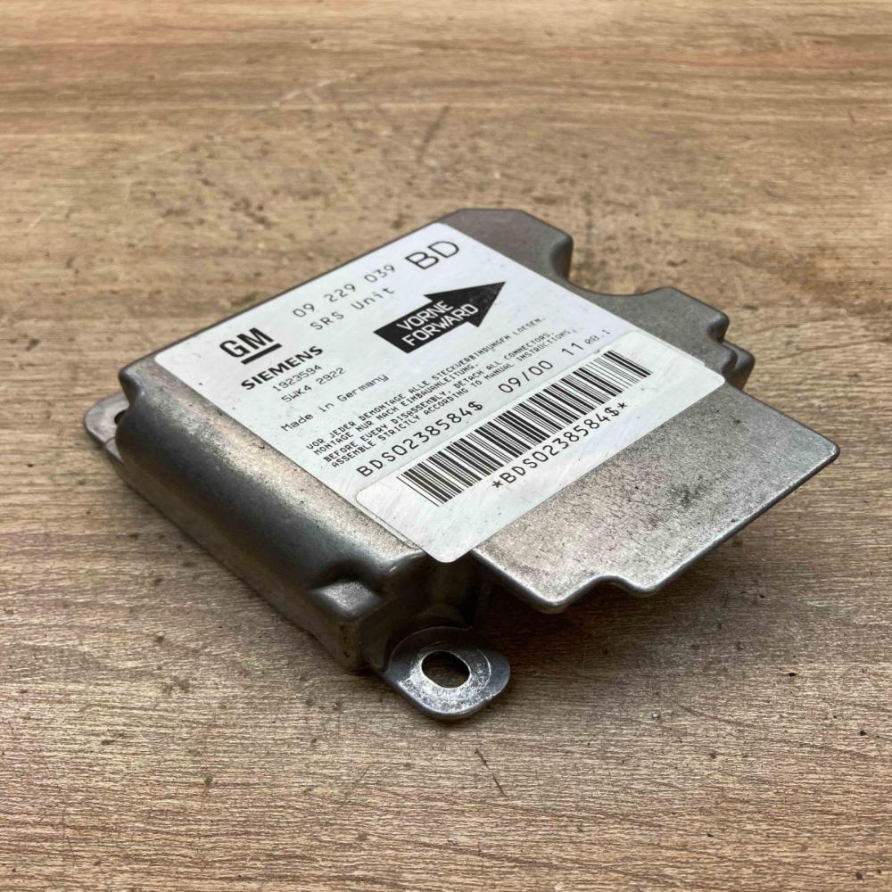09229039 5WK42922 BD Airbag control unit/module Opel Vectra B
