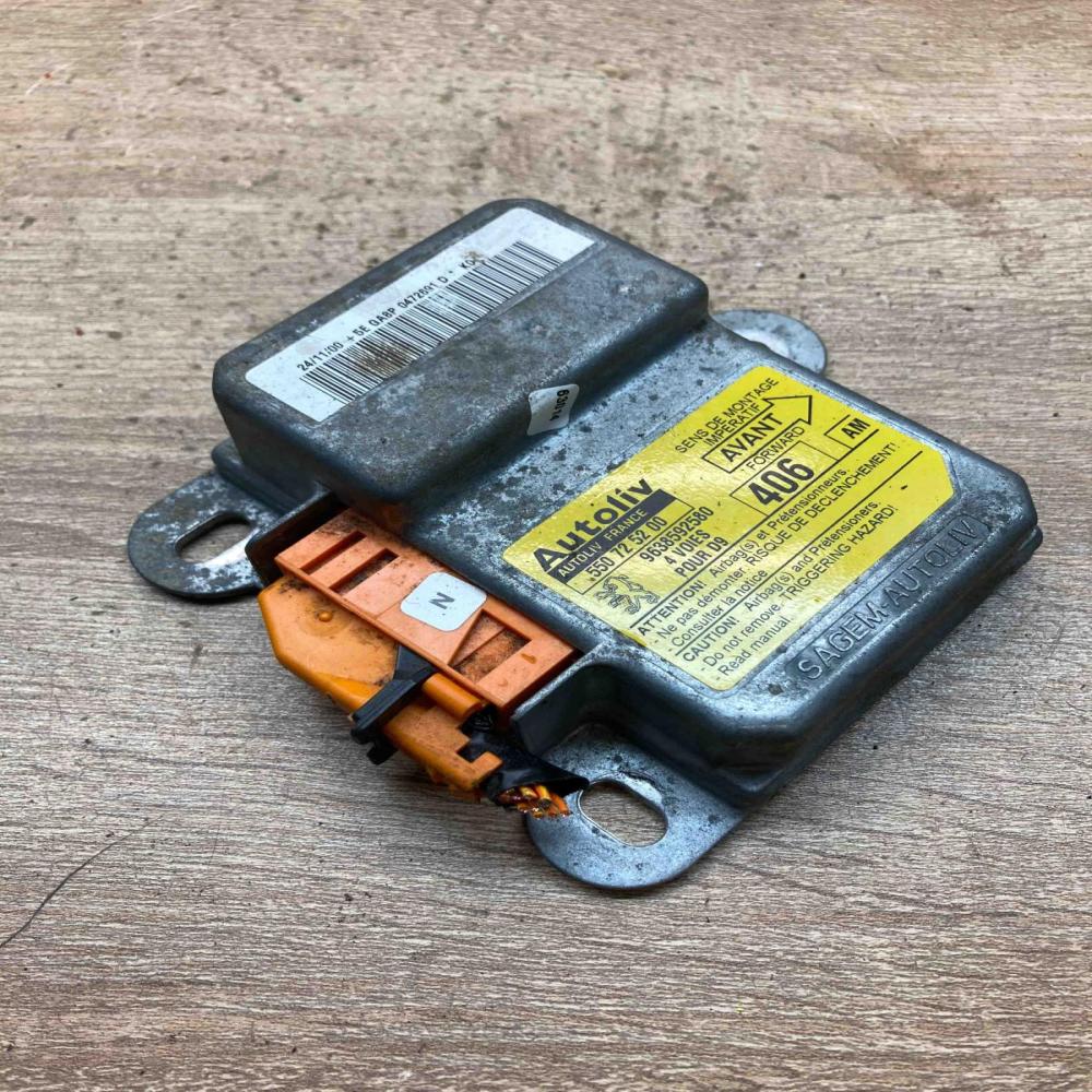 550725200 9638592580 Main Airbag control unit/module Peugeot 406