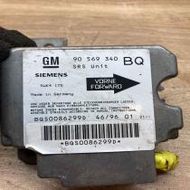 90569340 5WK4175 Used Airbag control unit/module Opel Vectra B