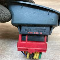 838099G  With Plug Electric window control switch Renault Megane I