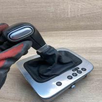 5M1713203G   Gear lever shifter trim leather/knob Volkswagen Golf Plus