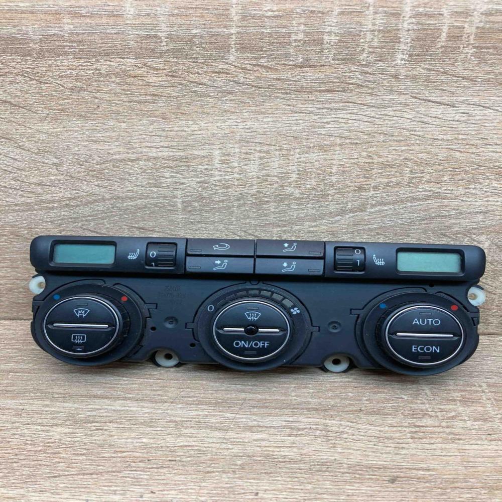 VW clima With Seat Heating Switch ECON Climate control unit Volkswagen PASSAT B6