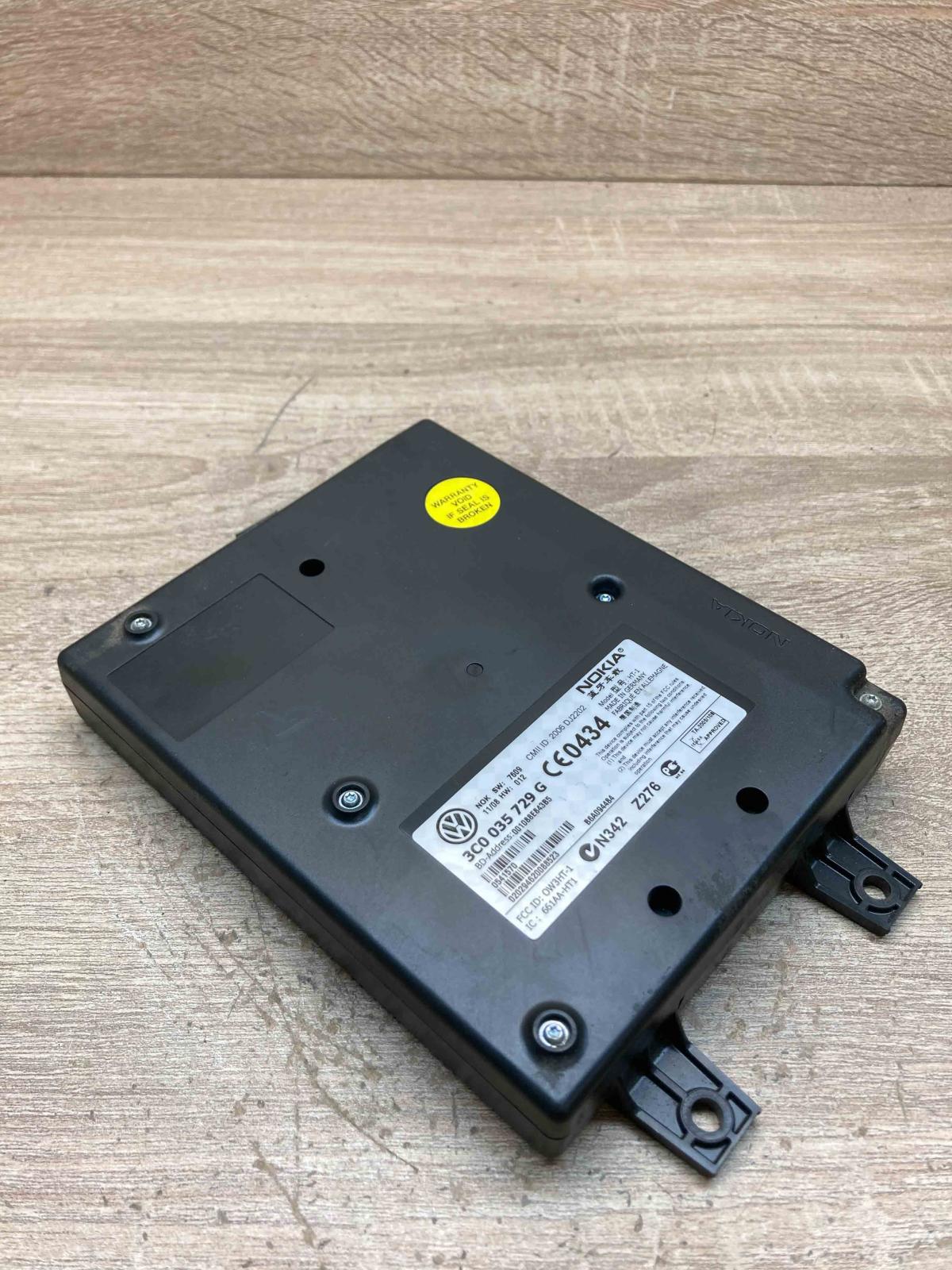 3C0035729G   Bluetooth control unit module Volkswagen PASSAT B6