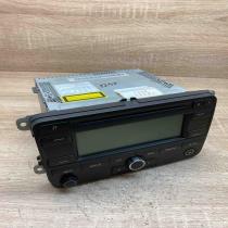1K0035191E  With CODE Radio/CD/DVD/GPS head unit Volkswagen PASSAT B6