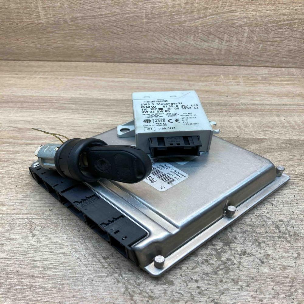7785540 8387449 8363099 Engine ECU kit and lock set BMW 5 E39