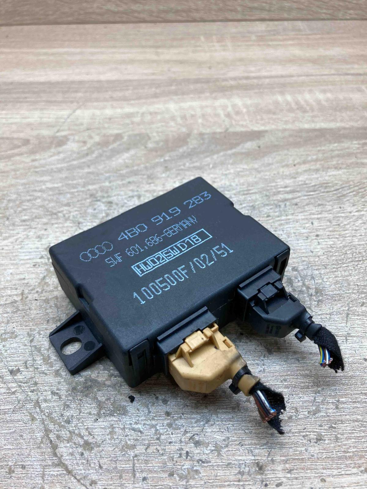 4B0919283 601 686 With Plug Parking PDC control unit/module Audi A6 S6 C5 4B