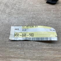 5G0868563   Other front door trim element Volkswagen Golf VII