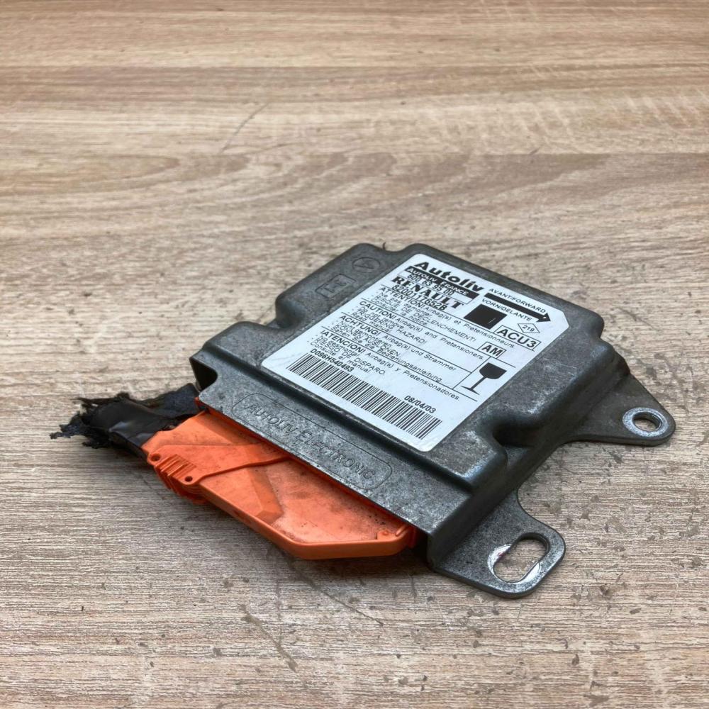 600639500 8200117652B With Plug Airbag control unit/module Renault Scenic I