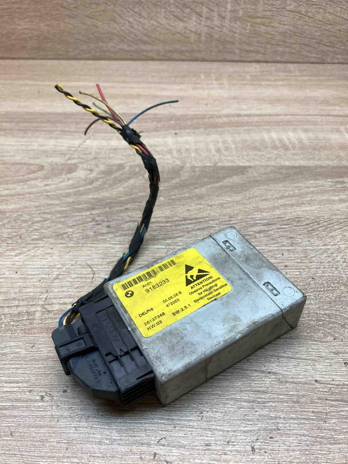 9183233  HW03 SW251 Center console control module BMW 5 E60 E61