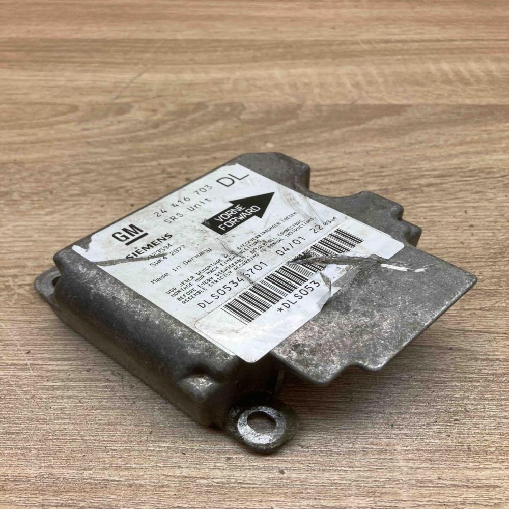 24416703 5WK42977 Used DL Airbag control unit/module Opel Astra G