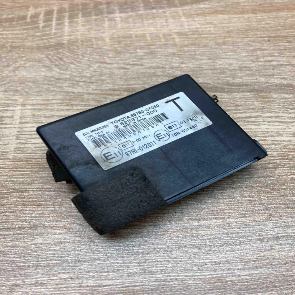 89780 0F050 625371 000 T Immobilizer control unit/module Toyota Verso