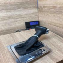 3C1713203A   Gear lever shifter trim leather/knob Volkswagen PASSAT B6