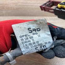 09136989 968537 S4B Heater blower motor/fan resistor Opel Astra G